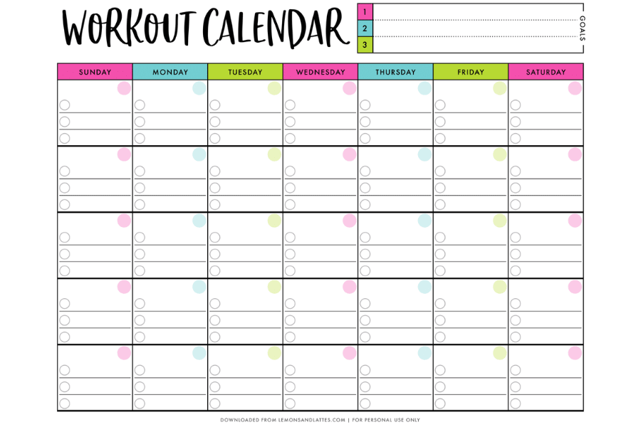 Coloring Workout Calendar 2024 Pdf August Calendar 20 vrogue.co