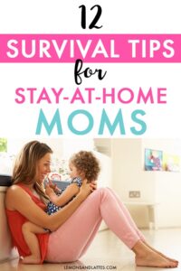 tips for stay-at-home moms