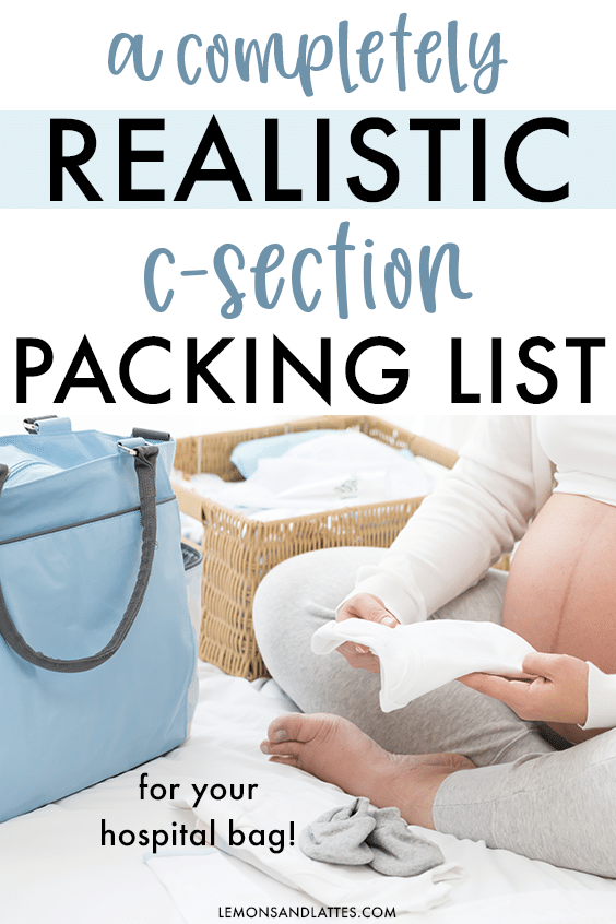 c section hospital bag checklist