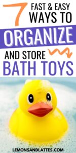 best bath toy storage