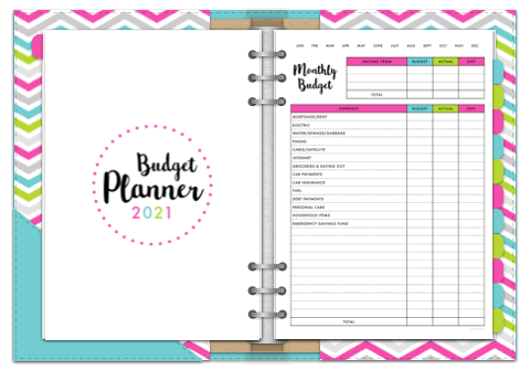 printable budget planner