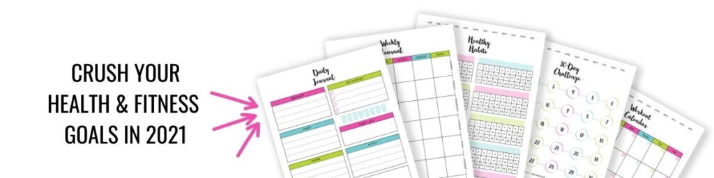 2021 health and fitness printables
