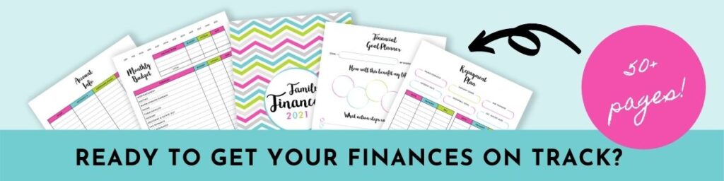 2021 budget binder printables