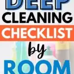 deep cleaning home checklist