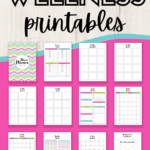 health and fitness printables