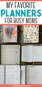 my favorite planners for busy moms
