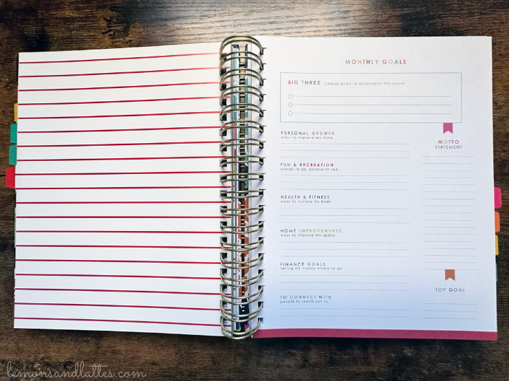 living well planner