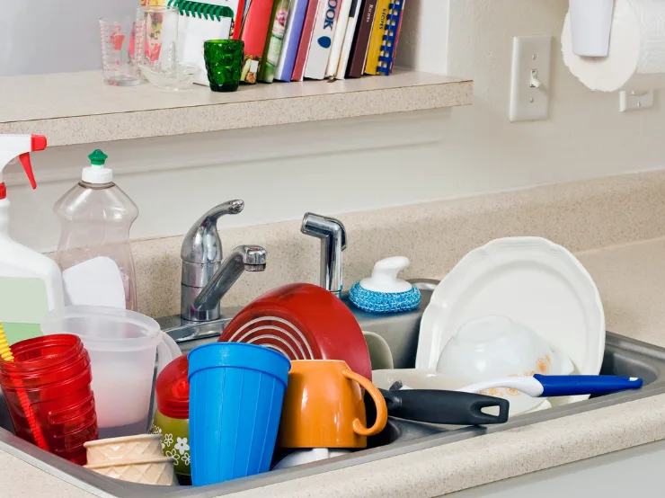 how to clean a messy house tips