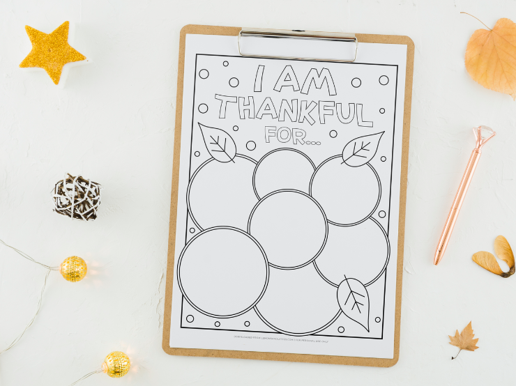 I Am Thankful for Printables