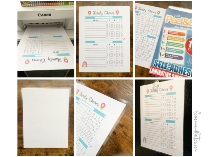 How to Use Self Adhesive Laminating Sheets for Printables