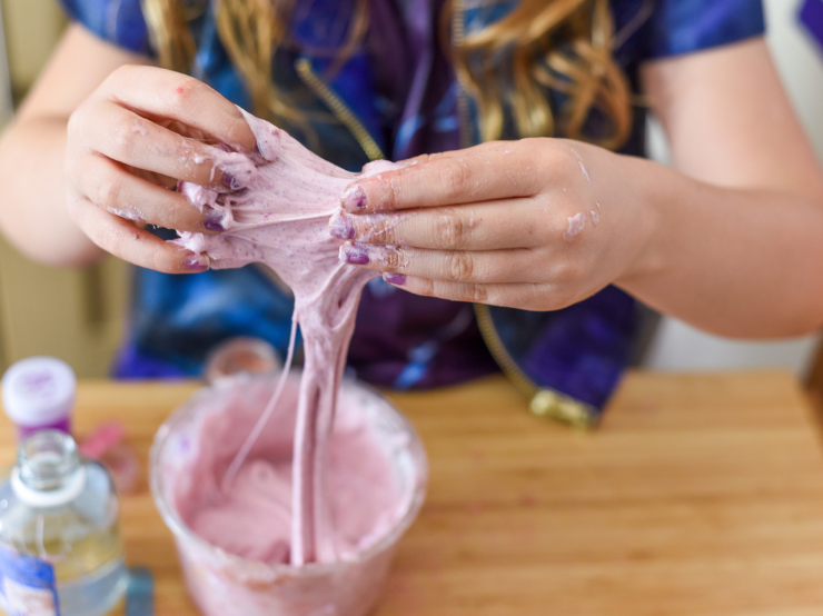 summer activity make slime