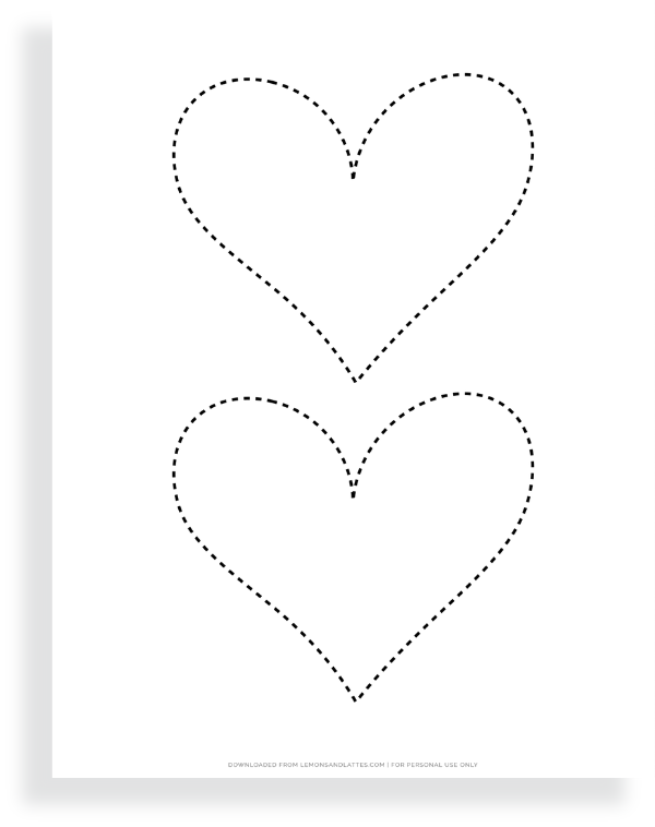 heart shape template