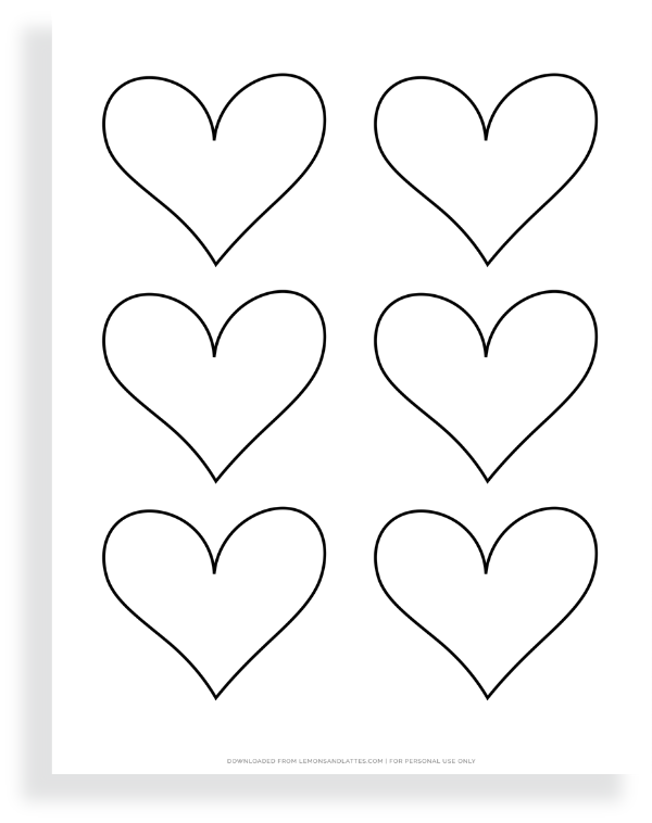 heart shape template