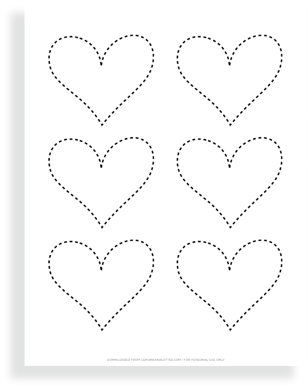 heart shape template