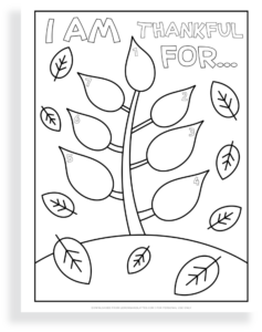 I Am Thankful for Printables
