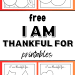 I Am Thankful for Free Printables