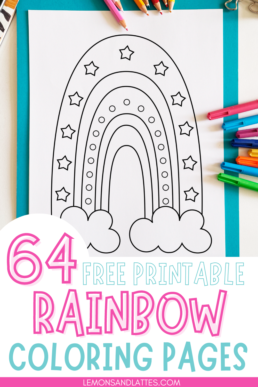 Rainbow Coloring Pages Kids Will Love