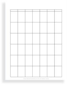 Printable Blank Calendars