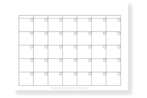 Printable Blank Calendars