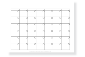 Printable Blank Calendars