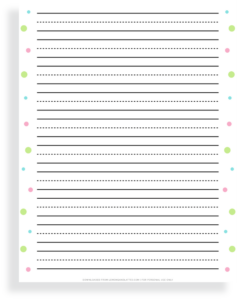 Printable Lined Paper