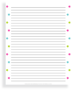 Printable Lined Paper