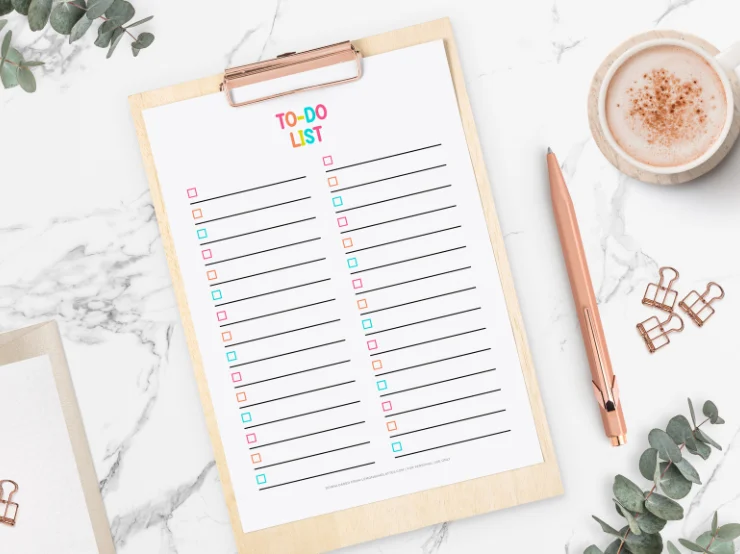 to do list printables