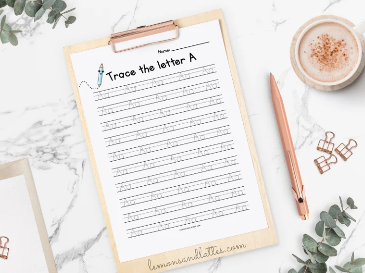 letter tracing worksheets