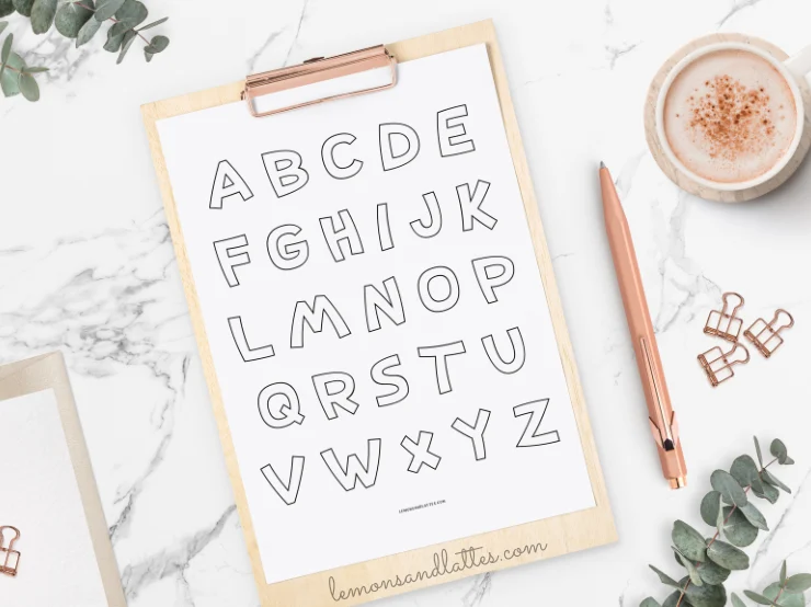 printable alphabet letters