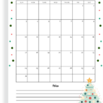 Christmas December calendar