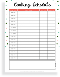 Cute Printable Christmas Planner Pages