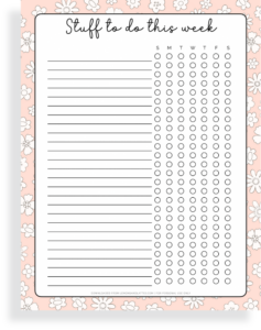 60+ Free To-Do List Printables
