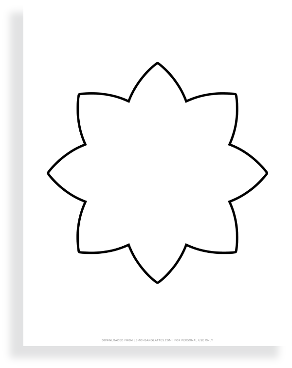 flower shape