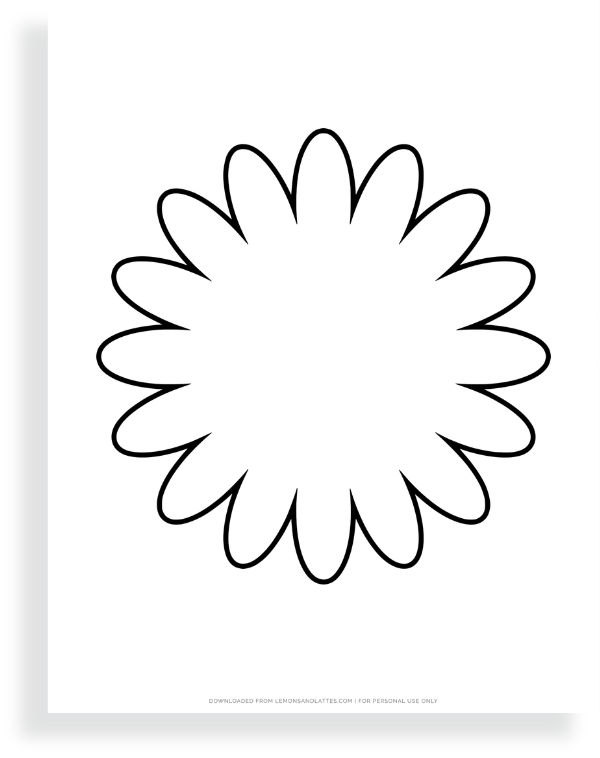 flower shape