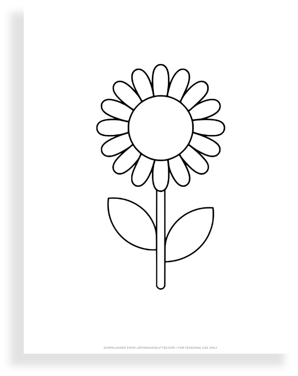 flower template