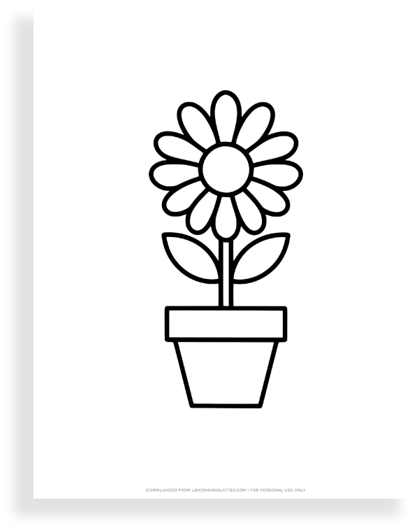 flower template
