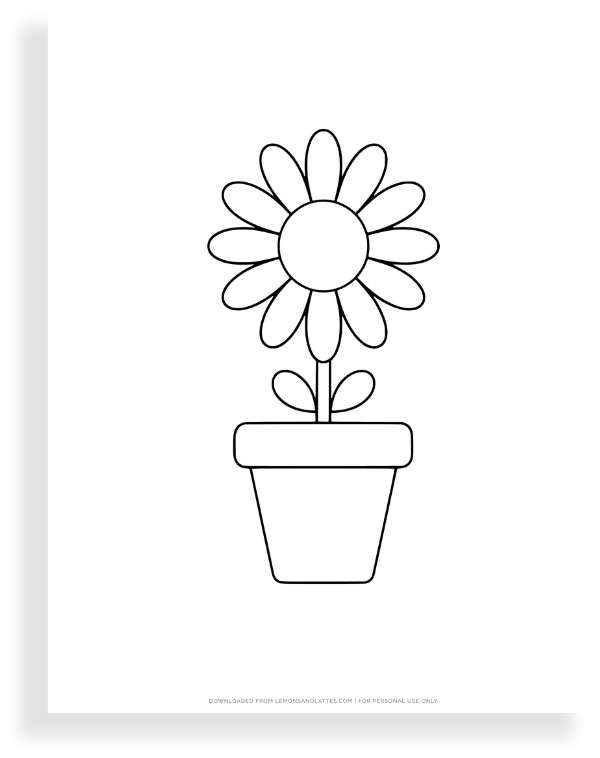 flower template