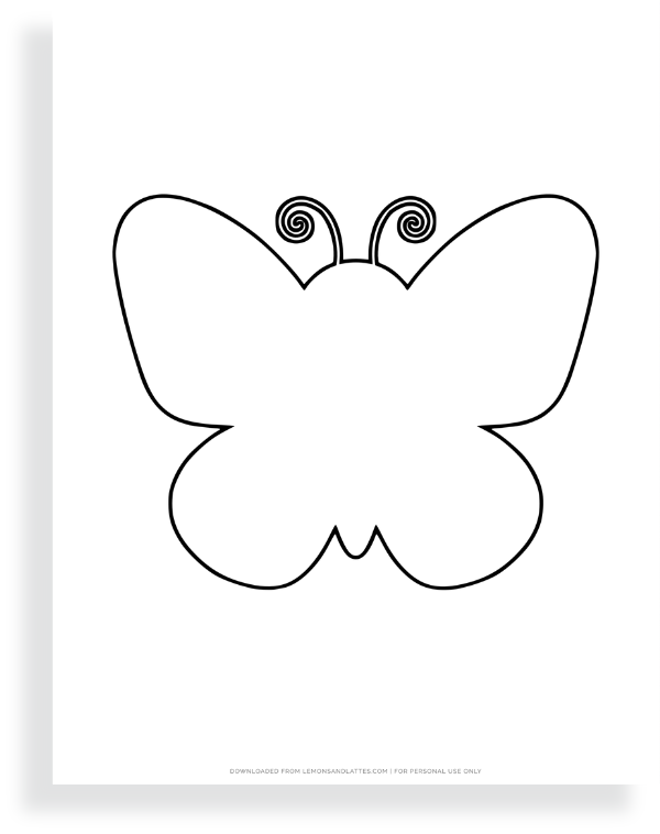 butterfly outline