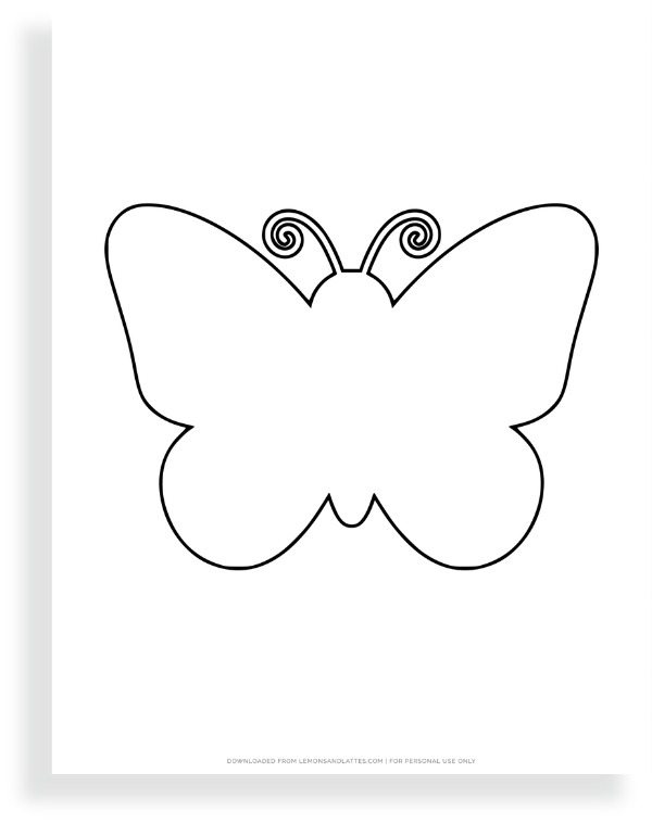 butterfly outline