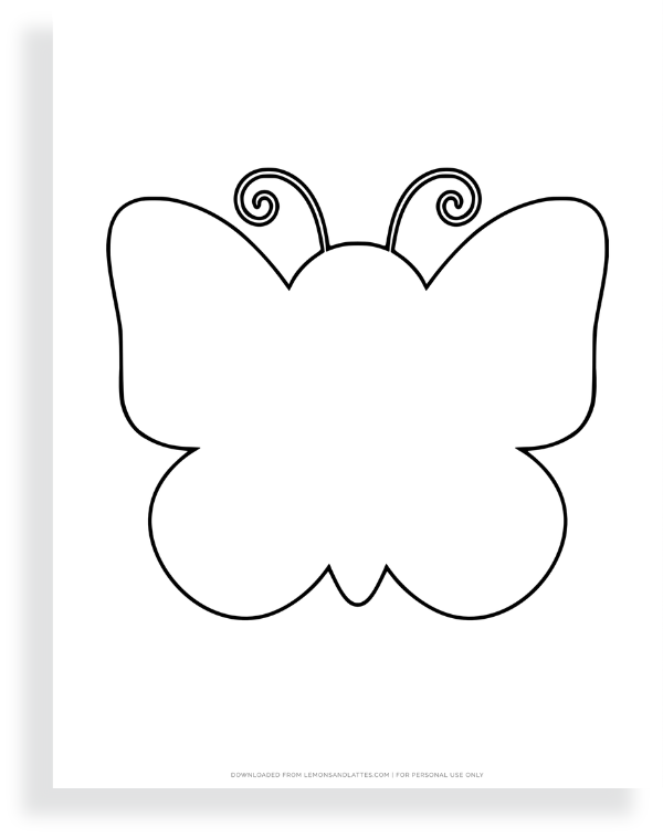butterfly template