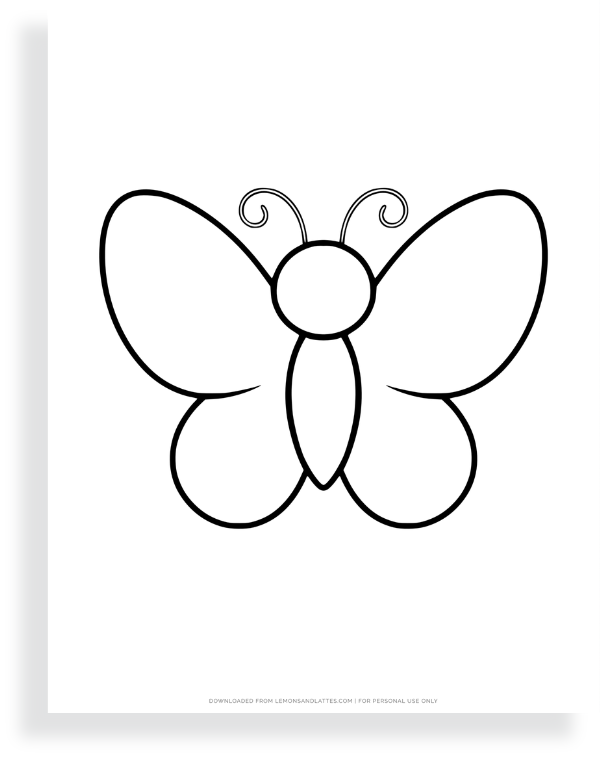 butterfly template