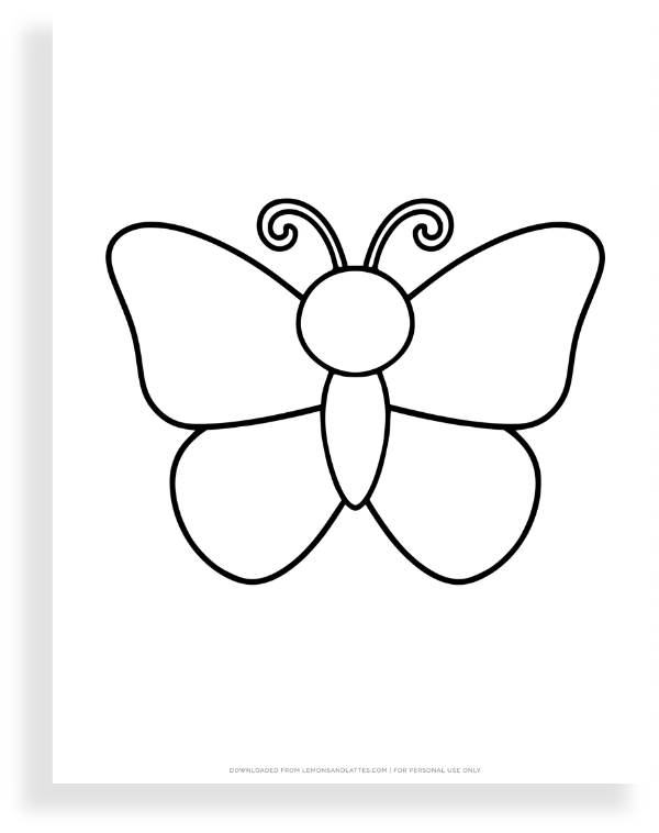 butterfly template