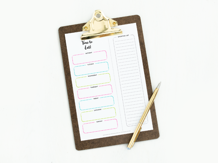 How to Meal Plan Without Getting Overwhelmed (for Busy Families)