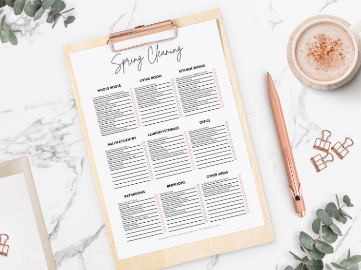 Spring Cleaning Checklist